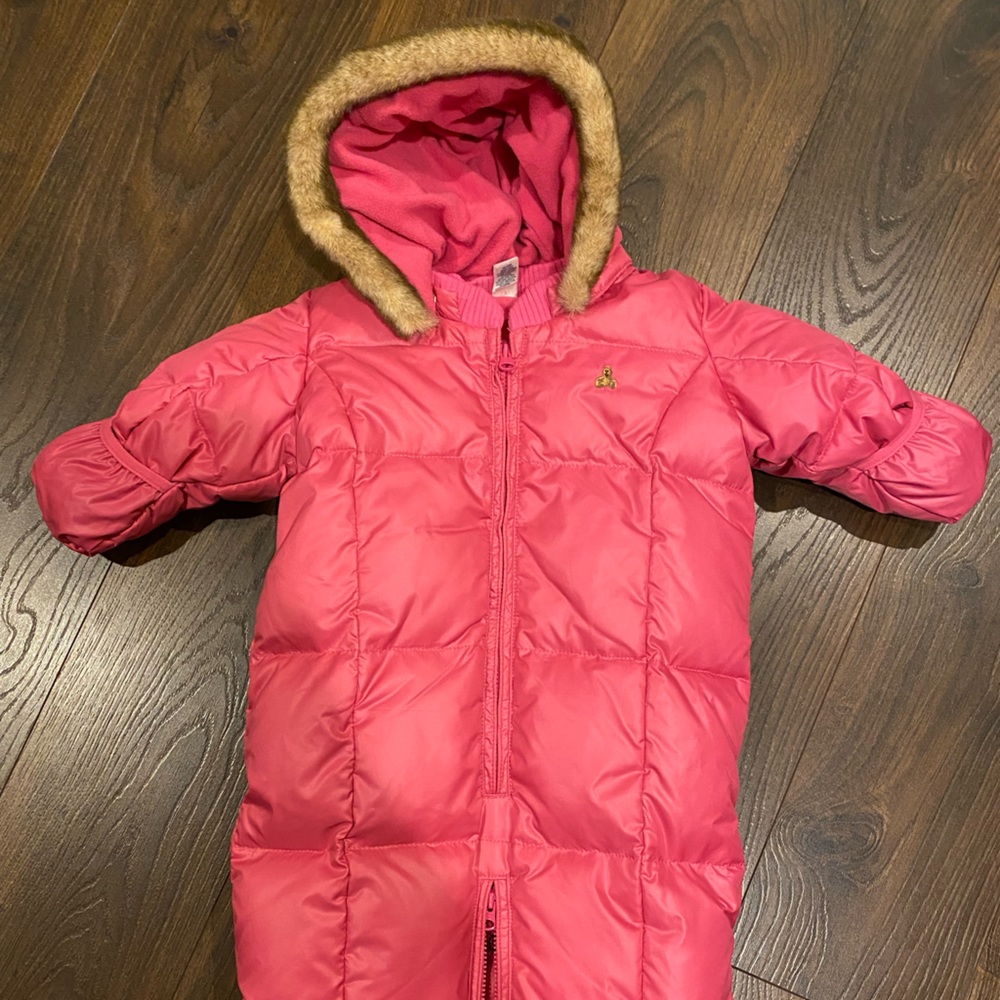 Baby Gap Pink Snowsuit
